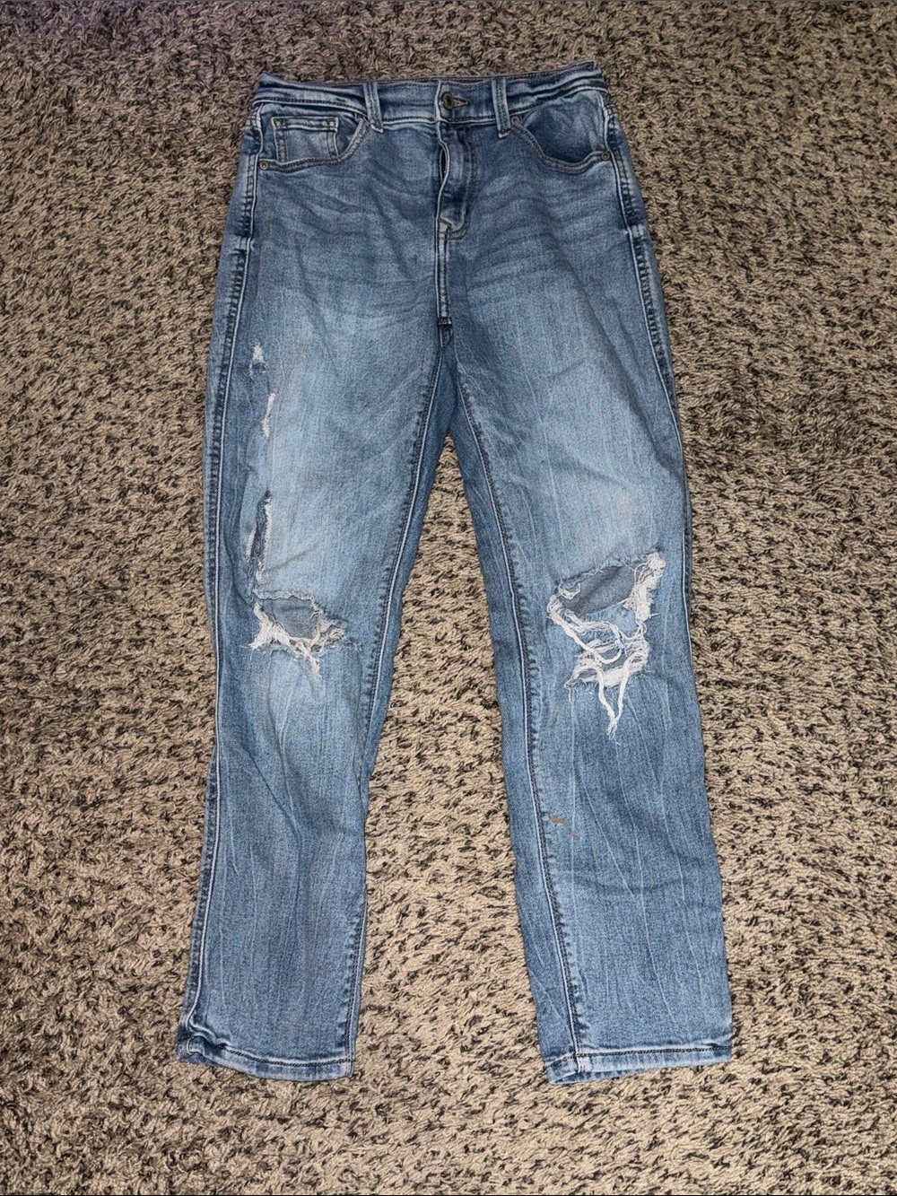 Distressed  Boyfriend Jeans